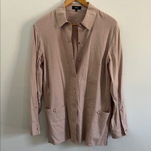 Theory Button-Up